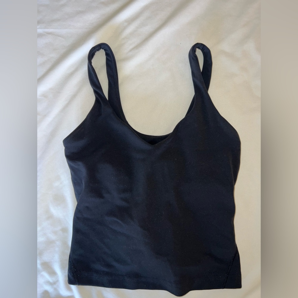 lululemon athletica Black Tank Top